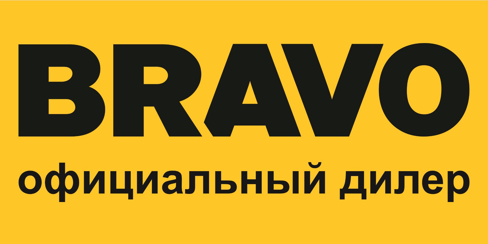 Логотип Браво Официальный дилер
