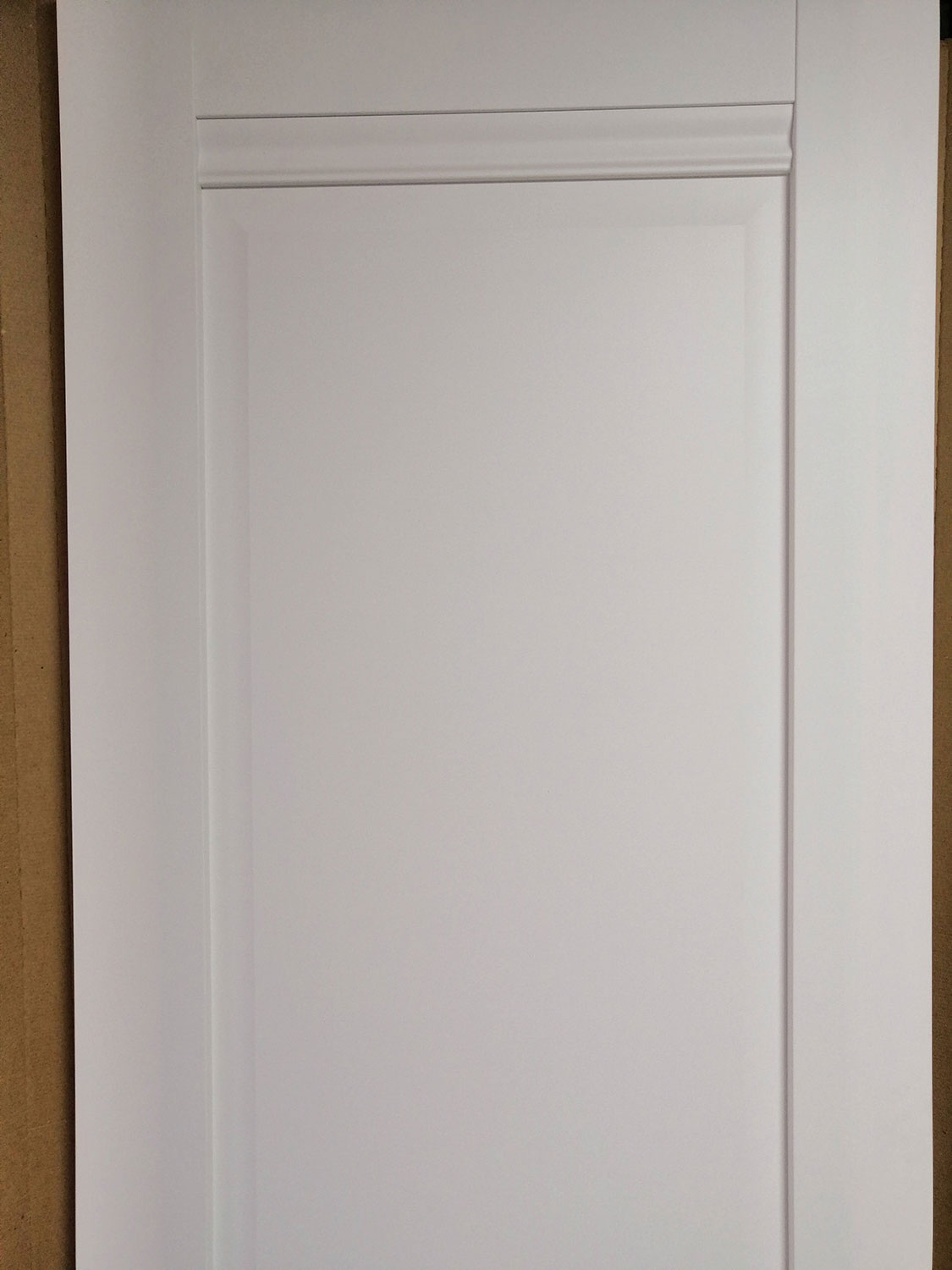Прима-2 White Matt дверь межкомнатная Экошпон