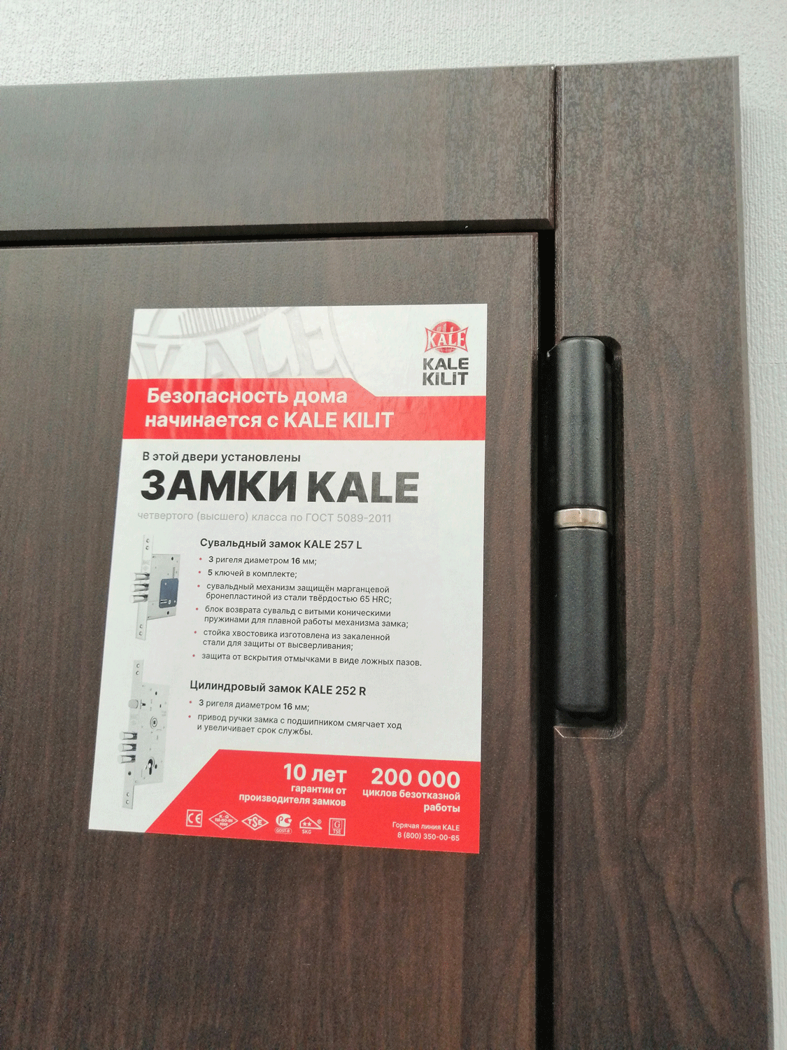 Дверь входная Флэт Kale 