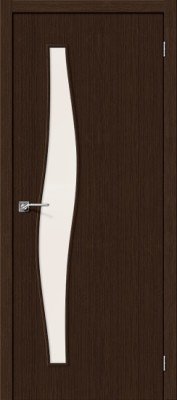Дверь межкомнатная недорогая Мастер-8 цвет Венге