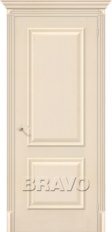 Классико-12 Ivory дверь межкомнатная Экошпон