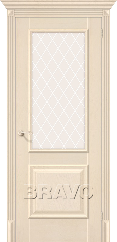 Классико-13 Ivory дверь межкомнатная Экошпон