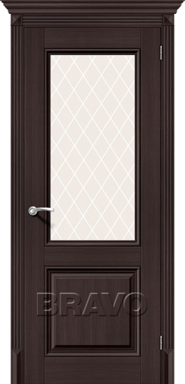 Классико-33 Венге дверь межкомнатная Экошпон