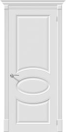 Дверь Скинни-20 Эмаль Белая