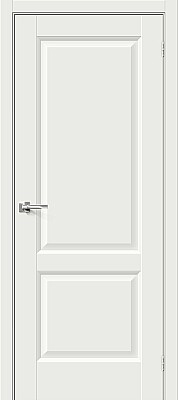 Дверь Неоклассик-32 White Matt Эмалит
