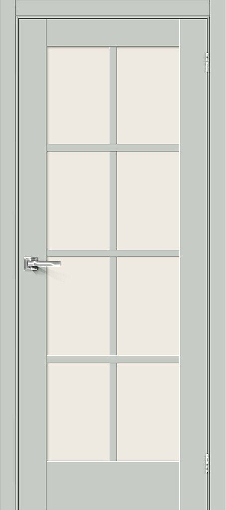 Дверь Прима-11 Grey Matt Эмалит