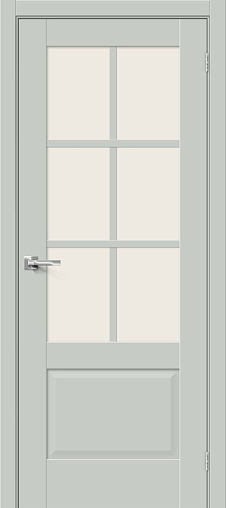 Дверь Прима-13 Grey Matt Эмалит
