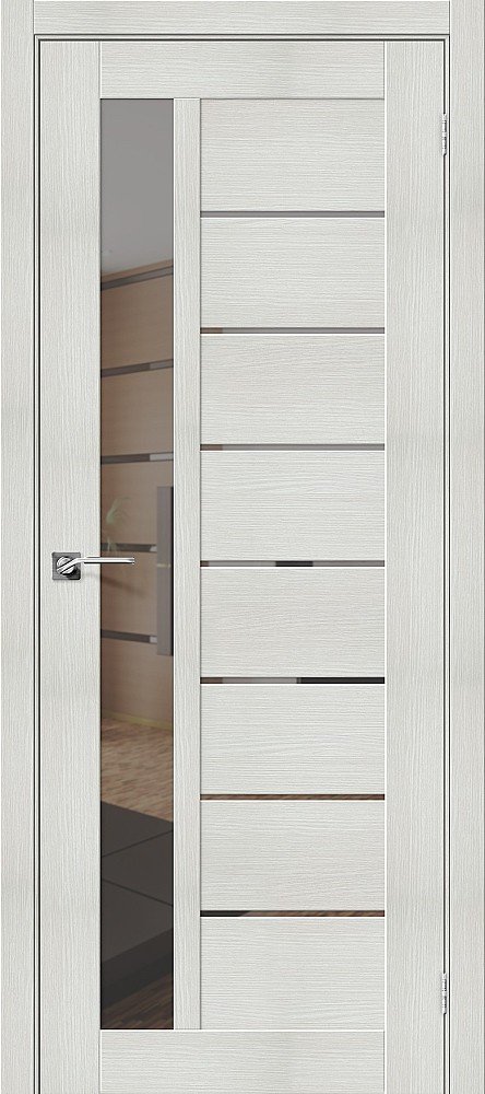 Дверь Порта-27 Mirox Grey Bianco Veralinga