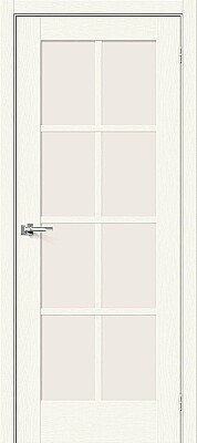 Прима-11 White Wood дверь межкомнатная Экошпон