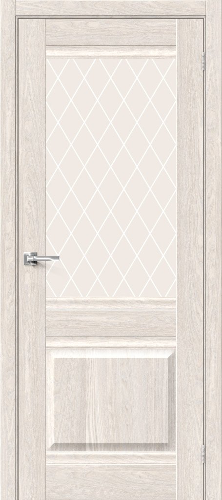 Дверь Прима-3 Ash White