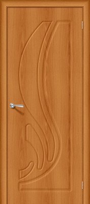 Дверь ПВХ Лотос-1 цвет Миланский орех