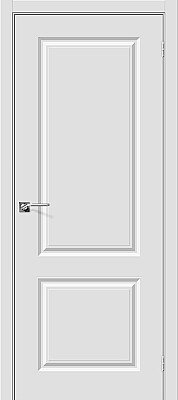 Дверь ПВХ Скинни-12 цвет Белый