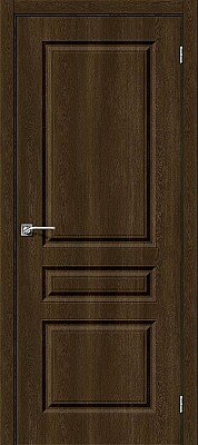 Дверь ПВХ Скинни-14 цвет Dark Barnwood