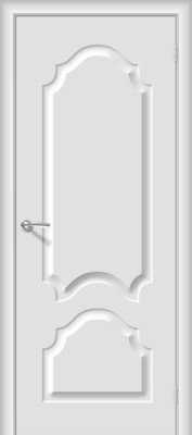 Скинни-32 Белый дверь межкомнатная ПВХ