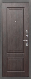 Дверь входная Гарда 75мм Серебро Венге вид изнутри